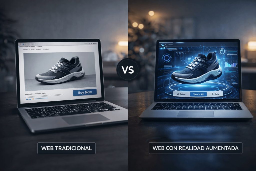 Diseño web con realidad aumentada: cómo crear experiencias que convierten más en 2026