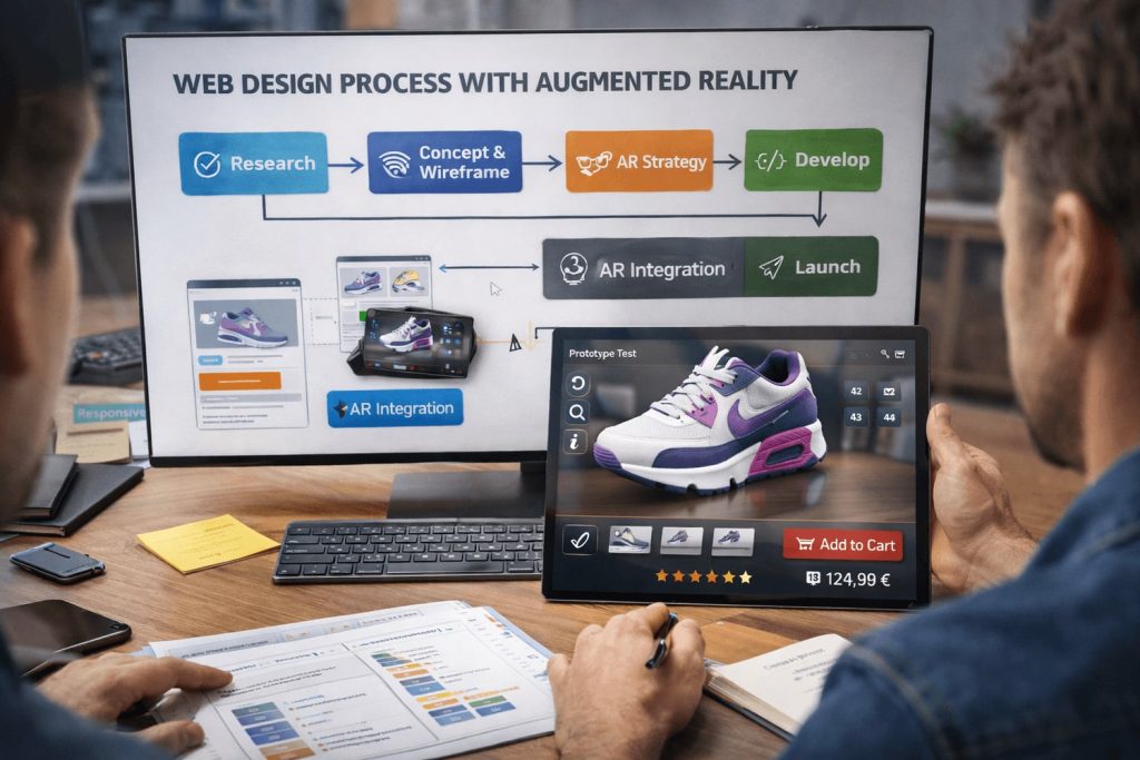 Diseño web con realidad aumentada: cómo crear experiencias que convierten más en 2026